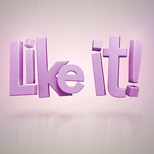 Like it! iPhone App propuesta gráfica. Un progetto di 3D, Direzione artistica e Motion graphics di Mariano Rivas - 20.03.2011