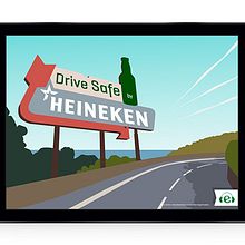 Drive Safe by Heineken - Videojuego Multiplataforma. Un progetto di Programmazione di Mariano Rivas - 25.01.2014