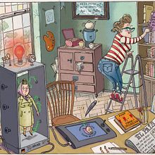 Illustrator's workshop. Projekt z dziedziny Tradycyjna ilustracja użytkownika Iris Amaya - 26.10.2015