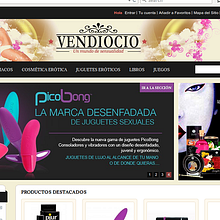 vendiocio.com Prestashop. Web Development, and Web Design project by Ingeweb.es Soluciones Informáticas - 12.14.2012