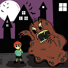 Halloween is coming... or not.. Un progetto di Design, Graphic design, Illustrazione tradizionale e Pittura di Eva Palacios Serrano - 27.10.2015