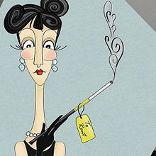 CARICATURE: Audrey Hepburn . Fine Arts, Comic, Art Direction, Design, Graphic Design, and Traditional illustration project by Gianni Antonucci - 11.11.2015