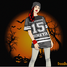Campaña Halloween ´15 Para SINEYA STYLE. Br, ing, Identit, and Traditional illustration project by DuqueSutil - 10.27.2015