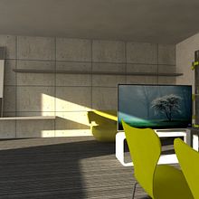 SketchUp + V-Ray. 3D, Interior Architecture & Interior Design project by Raúl Pecharromán - 10.28.2015