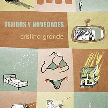 Portada Tejidos y Novedades, de Cristina Grande. Un proyecto de Ilustración tradicional de Clara León - 28.10.2015