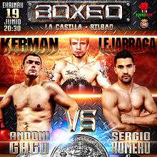 Póster Boxeo Campeonato de España. Un proyecto de Diseño gráfico y Fotografía de Unai - 03.06.2015