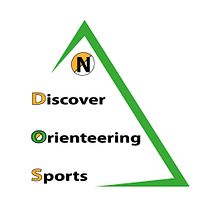 Logo de Discovering Orienteering Sports. Un proyecto de Br e ing e Identidad de Carlos Enrique Mur Sabio - 28.10.2015