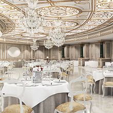 Salón banquetes_3d. Interior Architecture, 3D & Interior Design project by Joaquin Ferrer Rel - 10.29.2015