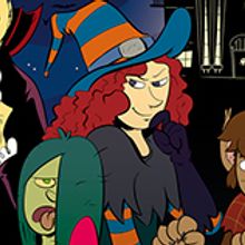Halloween photocall. Design, Set Design, Events, and Traditional illustration project by Diego Burdío - 10.21.2015