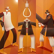 il buono il brutto il cattivo. Traditional illustration project by Fran Torres - 10.31.2015