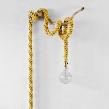 Lámpara XL Crochet. Een project van Craft,  Art direction,  Scenografie y Fotografie van Patricia Moreno López - 01.11.2015