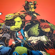 TMNT Comission for Paramount . Traditional illustration project by Coke Navarro - 11.01.2015