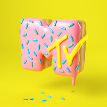 MTV  Logo. Un projet de 3D, Direction artistique, T , et pographie de CESS Studio - 02.11.2015