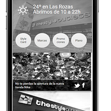 The Style Outlets app. Un progetto di Product design e UX / UI di Olga Constanza - 30.06.2015