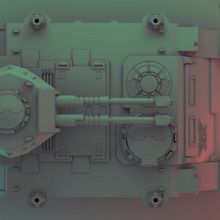 Rhino Warhammer 40k. 3D, and Game Design project by Carlos Javier López Cifuentes - 11.03.2015