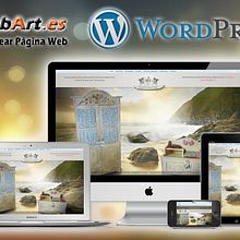 Crear Página Web a Medida con WordPress por 195€ | Presupuesto Web Gratis Ein Projekt aus dem Bereich Webdesign von Crear Página Web de Negocio | WebArt.es - 04.11.2015