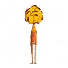 Eye Man. . Character Design, and Traditional illustration project by Óscar Lloréns - 11.04.2015