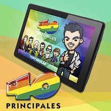 Caricaturas de los locutores, wallpapers y packaging de Los 40 Principales para la Tablet40. Un proyecto de Diseño de personajes, Diseño gráfico, Ilustración tradicional, Packaging y Publicidad de Squid&Pig - 05.11.2015