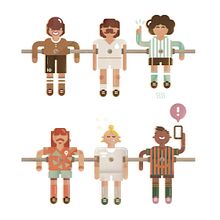 REVISTA ICON SPORT. El País. Character Design, Editorial Design, and Traditional illustration project by Del Hambre - 11.07.2015
