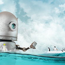 Natural Robot. 3D, Art Direction, and Character Design project by Fernando Parra - 11.08.2015