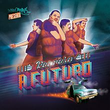 Regreso al Futuro_Diseño de arte para CD. Graphic Design, and Traditional illustration project by Celeste Rodríguez - 11.08.2015