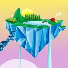 La Isla. Graphic Design, Traditional illustration, T, and pograph project by Buba Viedma - 01.08.2015