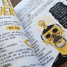 Tú estás muerto. Calligraph, Graphic Design, Traditional illustration, T, and pograph project by Buba Viedma - 04.30.2015