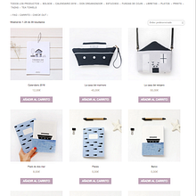 Mi tienda online. Product Design, Web Design, and Traditional illustration project by Nuria Diaz - 11.09.2015