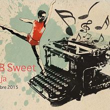 Mi Proyecto del curso Ilustración para music lovers. Cartel Anni B Sweet. Graphic Design, and Traditional illustration project by Cris Martinez Terré - 11.09.2015