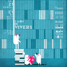 PROYECTO PARA EL "CARTELL DE LA 51º FIRA LLIBRE DE VALÈNCIA". Un projet de Design graphique de memosesmas - 09.11.2015