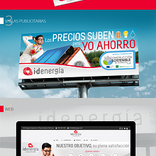 I+D Energía - Rediseño de logotipo - Diseño para uso interno y pata medios publicitarios. Un projet de Br et ing et identité de elena_infante - 10.11.2014