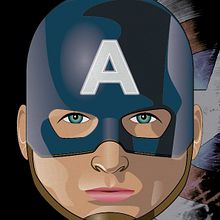 Avatar Capitán América. Un progetto di Graphic design e Illustrazione tradizionale di Héctor Núñez Gómez - 10.11.2015