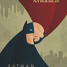 Cartel alternativo de Batman vs Superman. Un progetto di Graphic design e Illustrazione tradizionale di Héctor Núñez Gómez - 10.11.2015