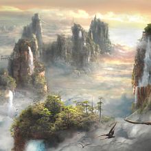 Matte Painting. Un progetto di Belle arti, Progettazione di giochi, Graphic design e Illustrazione tradizionale di Juan Luis Romero - 11.11.2015