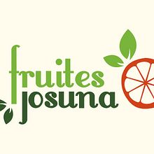 Logotipo Fruites Josuna . Br, ing, Identit, Design, and Graphic Design project by Alejandra Marín Garibay - 10.05.2014