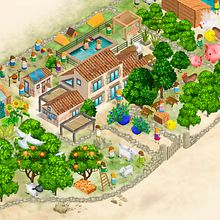 LA HORNERA bioescuela. Fine Arts, Game Design, Graphic Design, and Traditional illustration project by Luis Gomariz - 11.12.2015