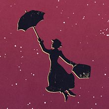 Mary Poppins. Design, and Traditional illustration project by Jaime Posadas Fernández - 11.15.2015