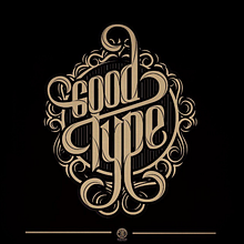 Proceso Lettering: Good Type . Calligraph, Design, Graphic Design, Traditional illustration, T, and pograph project by Homar Aparicio - 11.21.2015