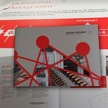 Datagrama. Catalogo corporativo. Un progetto di Design editoriale e Graphic design di Jaime Sabatell Oliva - 19.01.2007
