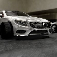 Mercedes S-Clase Coupé. 3D, Animation, and Architecture project by Alberto Luque - 11.16.2015