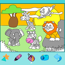 Más juegos interactivos infantiles: Paint Art. Un proyecto de Educación de Smile And Learn - 16.11.2015