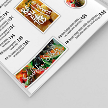 Milpés [MENU]. Editorial Design, Graphic Design, T, and pograph project by David Barreira Vázquez - 06.01.2015