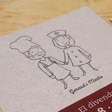 Invitación de boda G&M. Graphic Design, and Traditional illustration project by Claudia Domingo Mallol - 08.27.2015