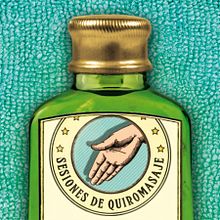 Tarjeta Profesional de quiromasajista. Un progetto di Direzione artistica, Design e Graphic design di Karine Jaume - 17.11.2015