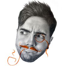 What does your face say?. Projekt z dziedziny  Sztuki piękne, Trad, c i jna ilustracja użytkownika Juan Jesús Martínez - 17.11.2015