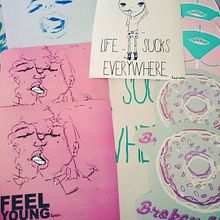 Serigrafia en papel y textil. Br, ing, Identit, Design, Traditional illustration, and Screen Printing project by Laura G. - 04.21.2016