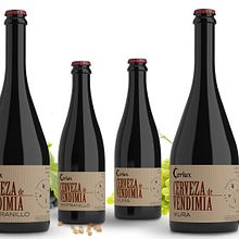 Cerveza de Vendimia Ceriux. Design, and Product Design project by Ramiro LaDinamo - 11.19.2015