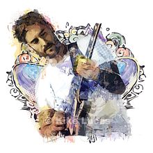 Melendi. Traditional illustration project by Kike Lucas Abreu - 11.19.2015