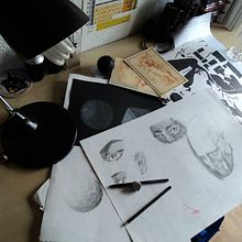 un poco de todo. Traditional illustration project by Marina Martín Hacar - 11.20.2015