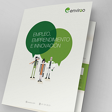 Enviroo Folder. Un progetto di Br, ing, Br, identit e Design di Ms. Barrons - 22.11.2015